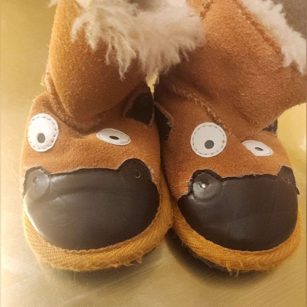 Emu Little Creatures Wool and Suede Walkers Size 12-18 months - Picture 5 of 8